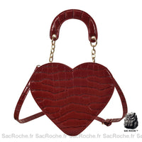 Sac Main Femme 2017 - modèle Rouge / 23x8x20cm - Sac Roche ™