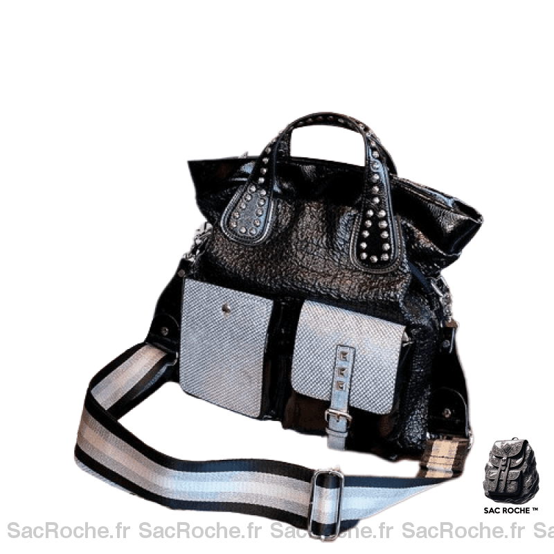 Sac Main Femme 2017 Tendance Noir À