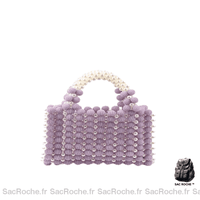 Sac Main Femme 2020 Tendance - modèle Lavender / 19x13x8cm - Sac Roche ™