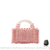 Sac Main Femme 2020 Tendance - modèle Rose / 19x13x8cm - Sac Roche ™