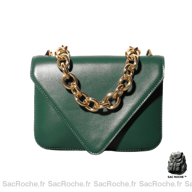 Sac Main Femme 2021 Tendance Vert Foncé À