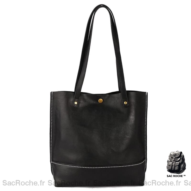 Sac Main Femme 40 Ans Noir / 37X30X12Cm À Main Femme
