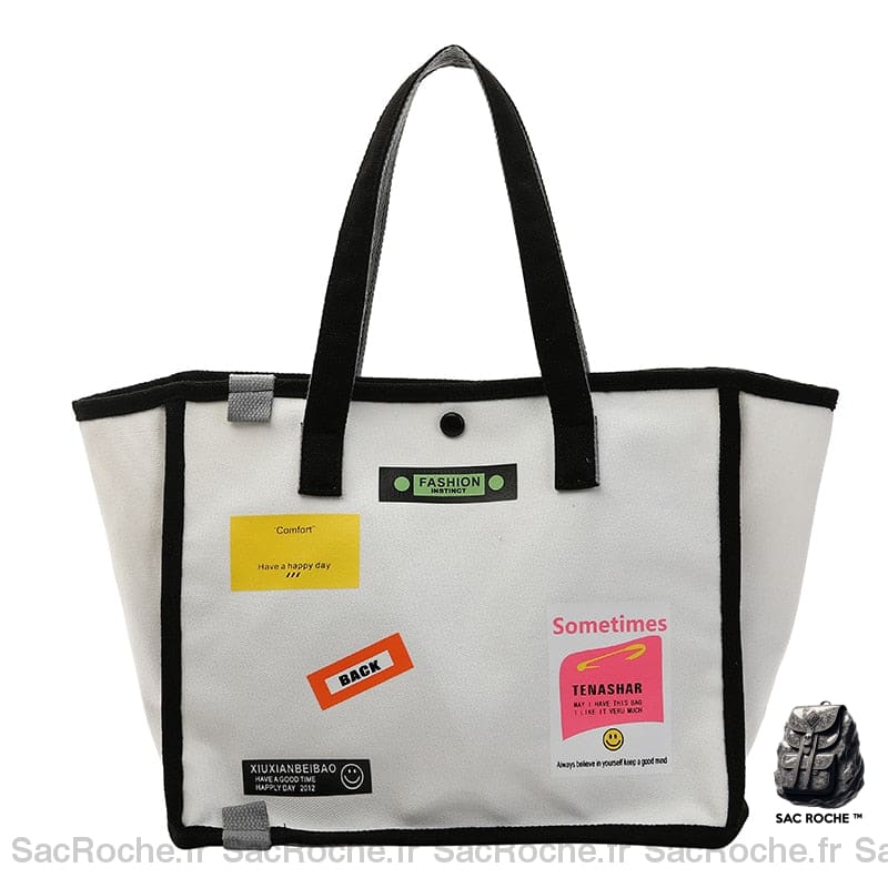 Sac Main Femme Adolescent Noir Black / 40Cm17Cm28Cm À