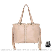 Sac Main Femme Âgée - modèle Beige / 40x13x25cm - Sac Roche ™