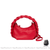 Sac Main Femme Anse Tressée 2 en 1 - modèle Rouge / 24x15x8cm - Sac Roche ™