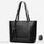 Sac Main Femme Anse Tressée - modèle Noir / 34x12x30cm - Sac Roche ™