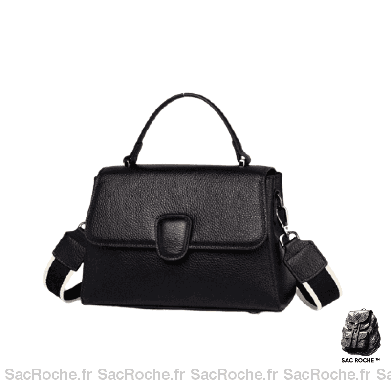 Sac Main Femme Automne 2021 Teddy Noir À