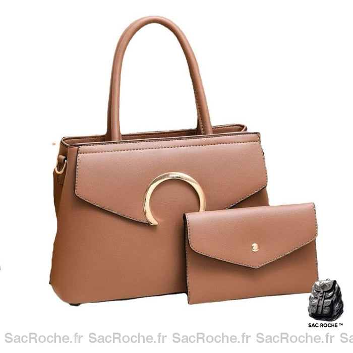 Sac Main Femme Avec Portefeuille Assorti À Main Femme