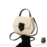 Sac Main Femme Blanc Petit - Sac Roche ™