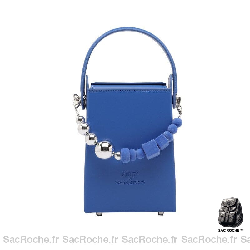 Sac Main Femme Bleu À Main Femme