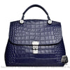 Sac Main Femme Bleu Foncé À