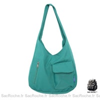 Sac Main Femme Bleu Turquoise - Sac Roche ™