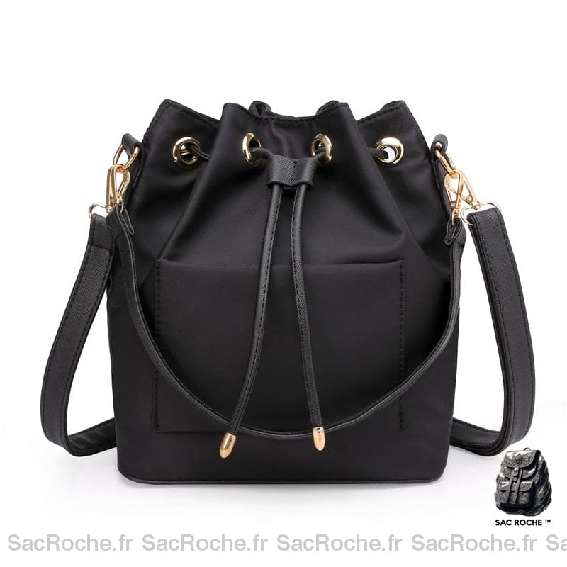 Sac Main Femme Bourse Cuir À