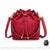 Sac Main Femme Bourse Cuir - modèle Rouge - Sac Roche ™