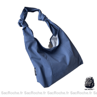 Sac Main Femme Caba Noir - modèle Bleu / 35 x 11 x 35cm - Sac Roche ™