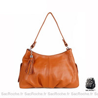 Sac Main Femme Camel - Sac Roche ™