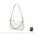 Sac Main Femme Chaine Luxe - modèle Blanc / 21 x 11 x 4cm - Sac Roche ™