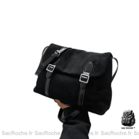 Sac Main Femme College Noir / 30X9X22Cm À