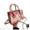 Sac Main Femme Coloré Rouge / 18X13X9Cm À
