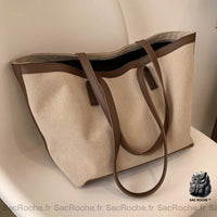 Sac main femme cours - modèle Khaki - Sac Roche ™