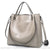 Sac Main Femme Cuir Abordable - modèle Gris - Sac Roche ™