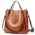 Sac Main Femme Cuir Abordable - modèle Marron - Sac Roche ™