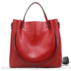 Sac Main Femme Cuir Abordable Rouge À