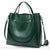 Sac Main Femme Cuir Abordable - modèle Vert - Sac Roche ™