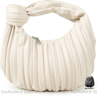 Sac Main Femme Cuir - modèle Blanc - Sac Roche ™