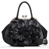 Sac Main Femme Cuir Élégant Noir À