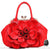 Sac Main Femme Cuir Élégant - modèle Rouge - Sac Roche ™