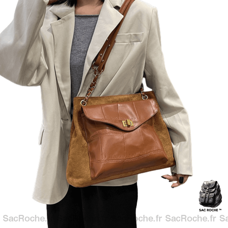 Sac Main Femme Cuir Épaule À