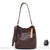Sac Main Femme Cuir Italien - modèle Café / 22x16x22cm - Sac Roche ™