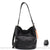 Sac Main Femme Cuir Italien - modèle Noir / 22x16x22cm - Sac Roche ™