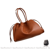 Sac main femme cuir italien souple - Sac Roche ™