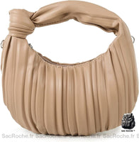 Sac Main Femme Cuir - modèle Kaki - Sac Roche ™