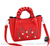 Sac Main Femme Cuir Luxe - modèle Rouge / 22x20x12cm - Sac Roche ™