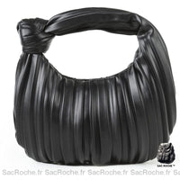 Sac Main Femme Cuir - modèle Noir - Sac Roche ™