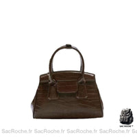 Sac Main Femme Cuir Noir - Sac Roche ™