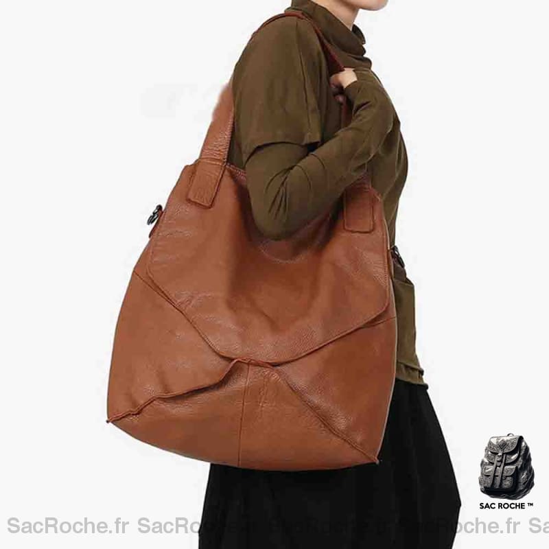 Sac Main Femme Cuir Souple À