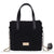 Sac Main Femme Cuir Souple - modèle Noir / 19x18x6cm - Sac Roche ™