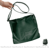 Sac Main Femme Cuir Souple Vert À