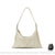 Sac Main Femme Cuir Tendance - modèle Blanc / 34x8x5cm - Sac Roche ™