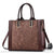 Sac Main Femme Cuir Tendance - modèle Chocolat / 33cm - Sac Roche ™