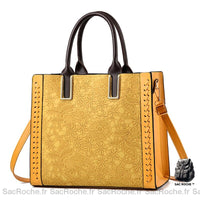 Sac Main Femme Cuir Tendance - Sac Roche ™