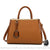 Sac Main Femme Cuir Tendance - modèle Marron - Sac Roche ™