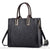 Sac Main Femme Cuir Tendance - modèle Noir / 33cm - Sac Roche ™