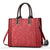 Sac Main Femme Cuir Tendance - modèle Rouge / 33cm - Sac Roche ™