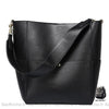 Sac Main Femme Cuir Véritable Noir / 25X31X15.5Cm À
