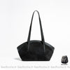 Sac Main Femme Daim Chic Noir À